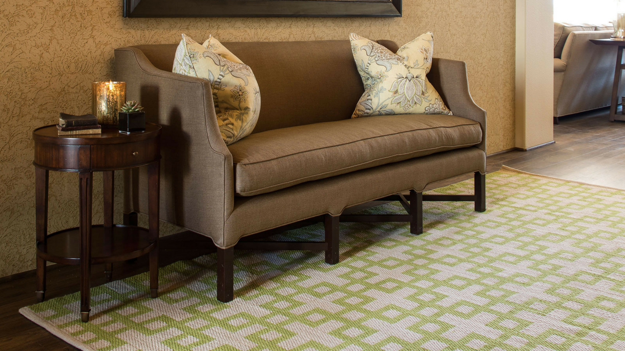 Barclay Butera Maze living room rug