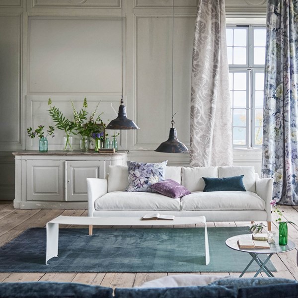 Capisoli Teal Rug by Designers Guild