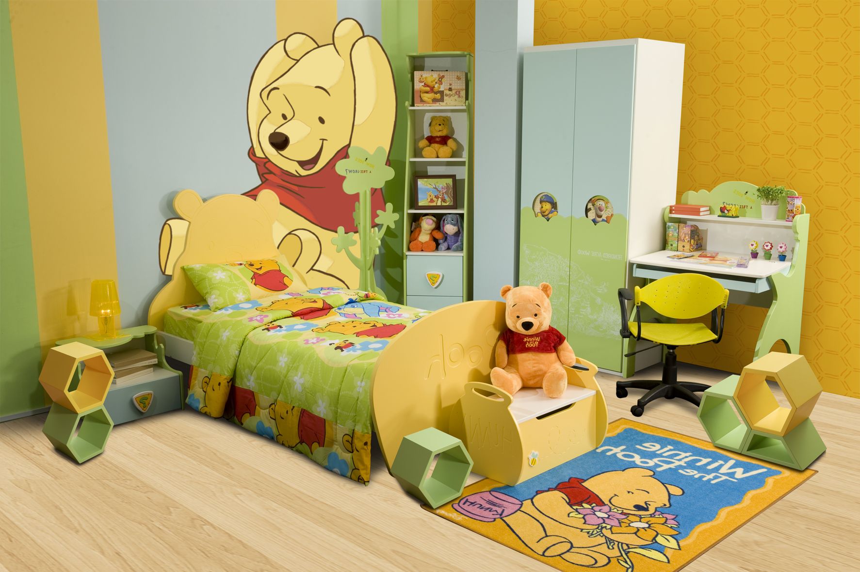 Creative Kids Bedrooms Winnie The Pooh And Friends Inspired Bedroom Decor