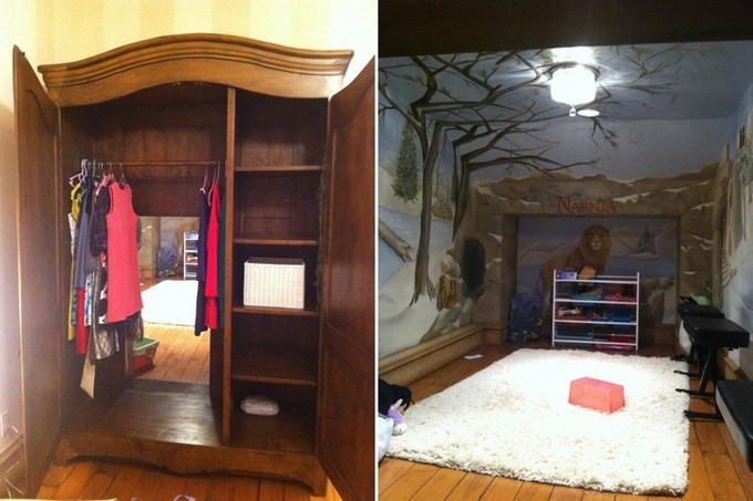 Creative Kids Bedrooms A Passage Way To Narnia Childrens Room