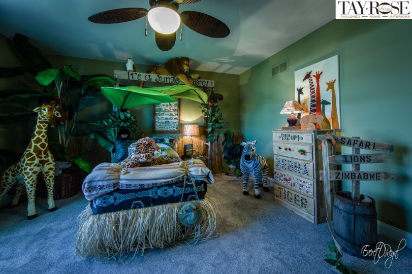 Creative Kids Bedrooms Jungle Inspired Room 