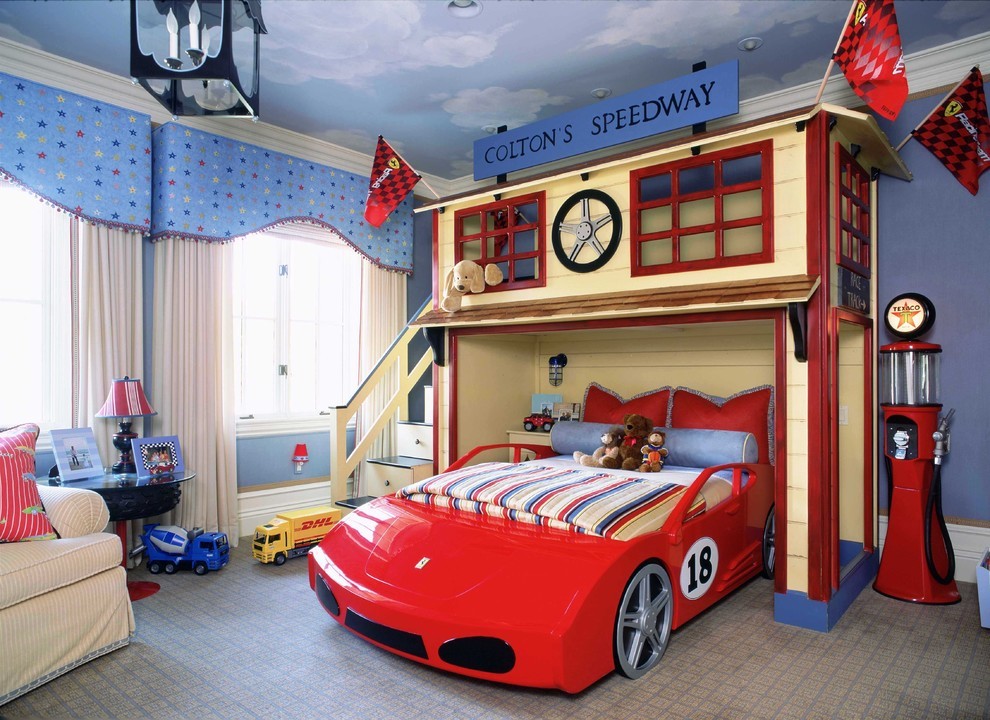 Creative Kids Bedrooms Race Car Inspired Room 