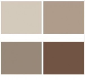 minecraft themed kids room brown colour palette