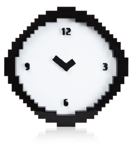 minecraft block design pixel clock