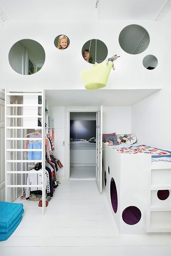 Creative Kids Bedroom Ceiling Fun