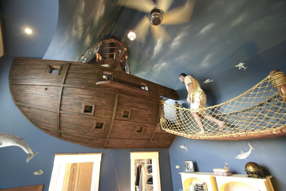 Creative Kids Bedrooms Pirate Ship Inspired Room 