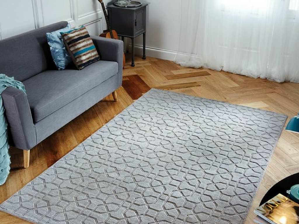 hamilton rug releases grey geometric hand carved textured rug