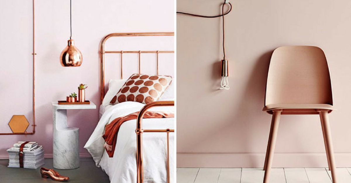 interior design trends copper home decor