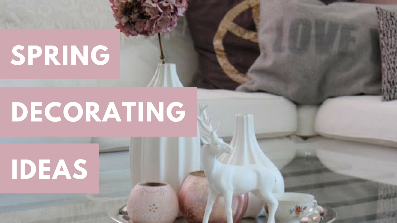 spring decorating ideas banner