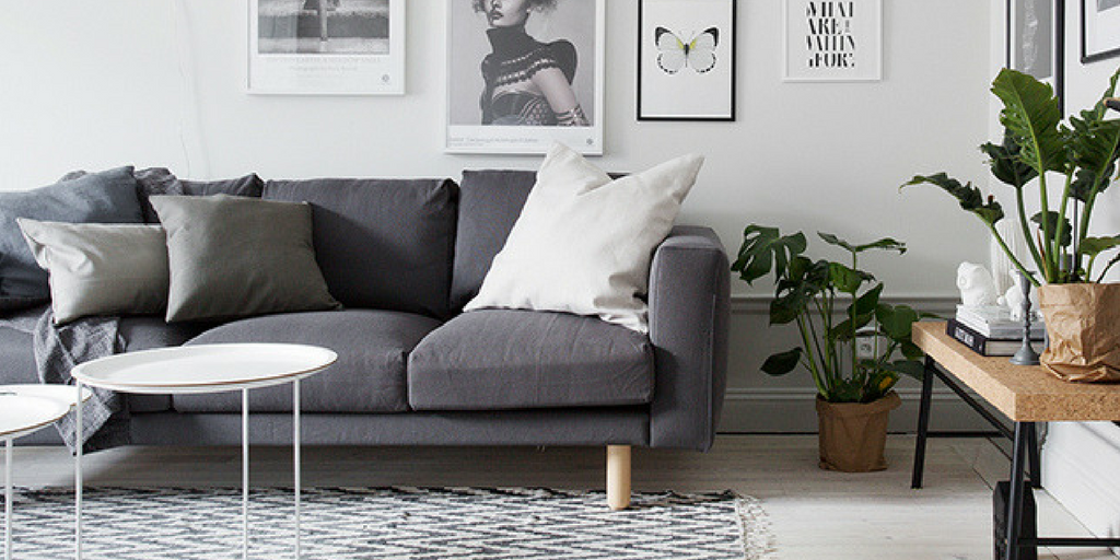 Lagom modern living room space
