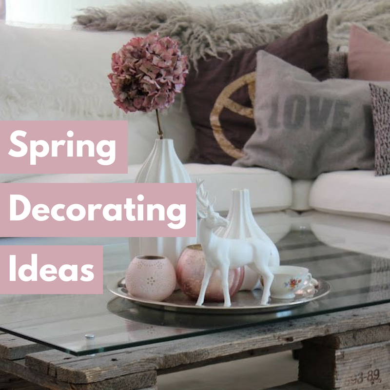 spring decorating ideas featured image