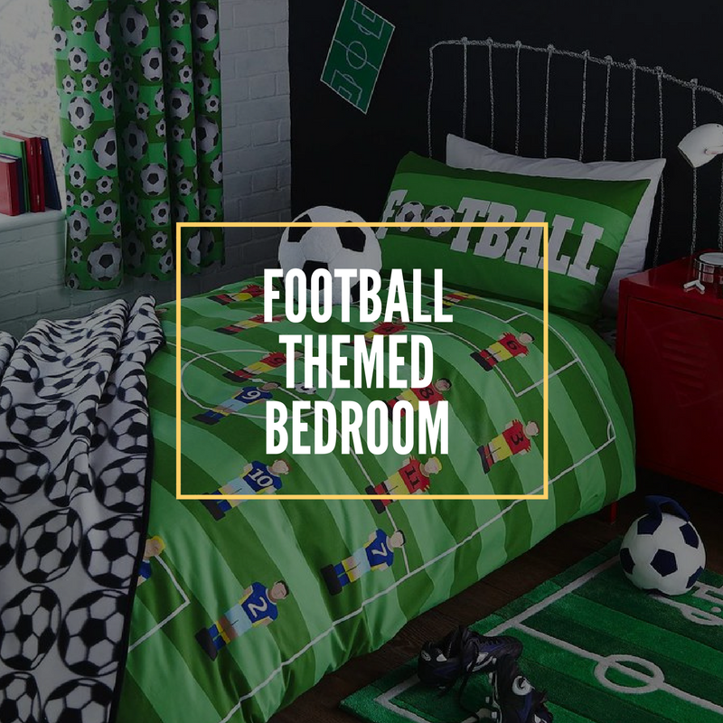 football themed bedroom featured image
