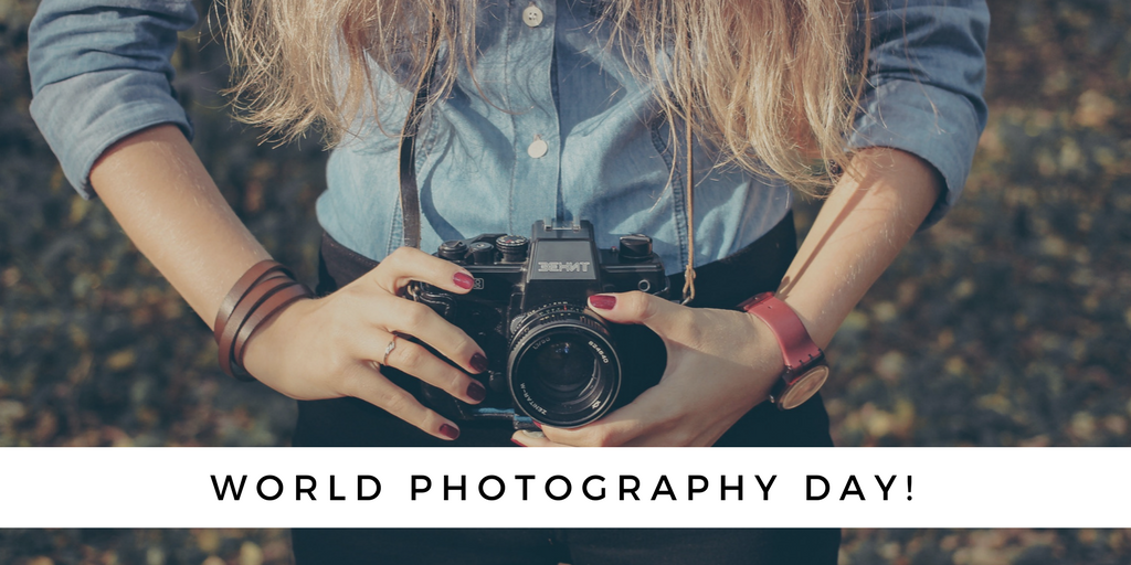 world photography day banner