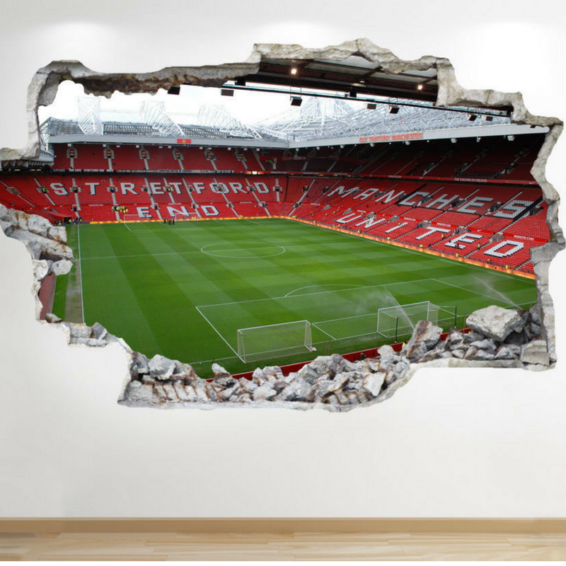 stadium football pitch mural