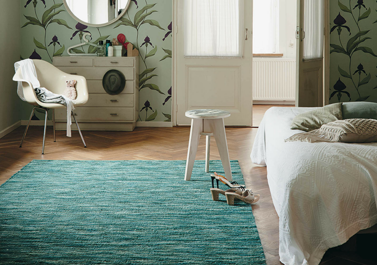 aqua blue bedroom rug