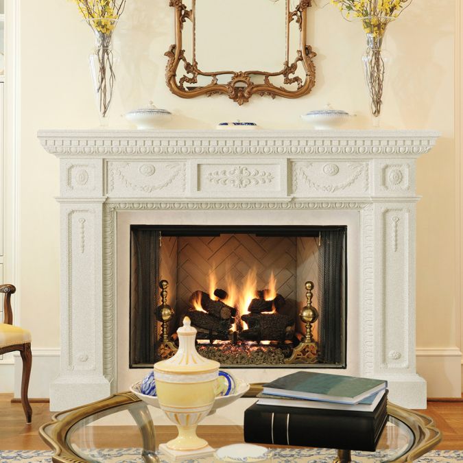 victorian style fireplace