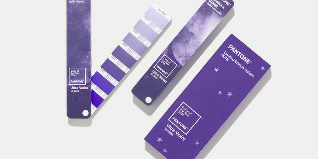 Ultra Violet Pantone Colour of the Year Swatches