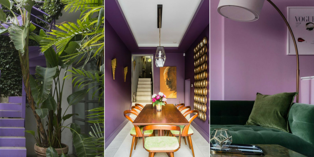 Ultra Violet Pantone Colour of the Year Home Interior Design