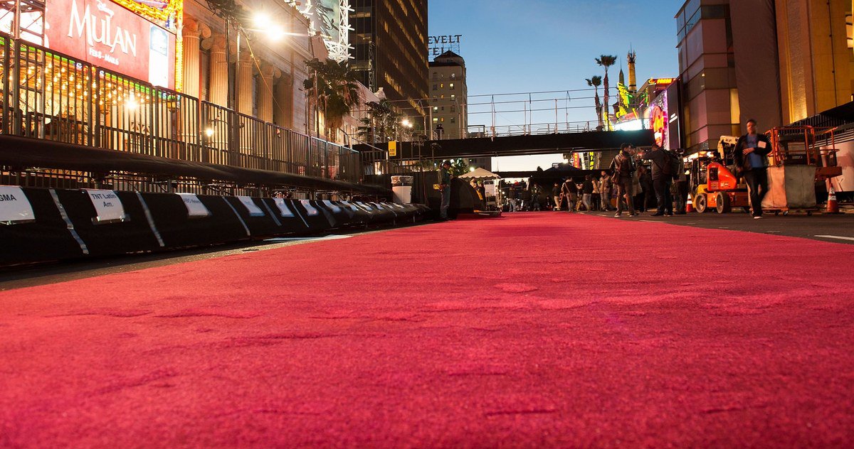 the red carpet 