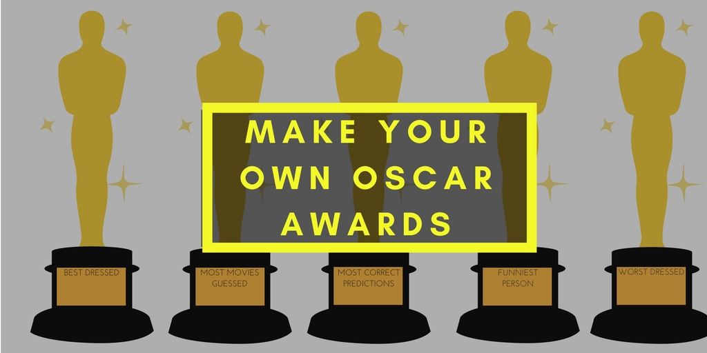 make your own oscars awards graphic the rug seller