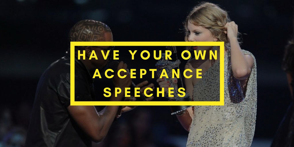 have your own acceptance speeches the rug seller graphic