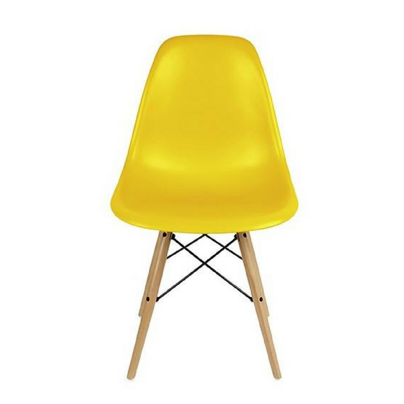 Yellow Accessories Lovely Plastic Bright Yellow Kitchen Chair