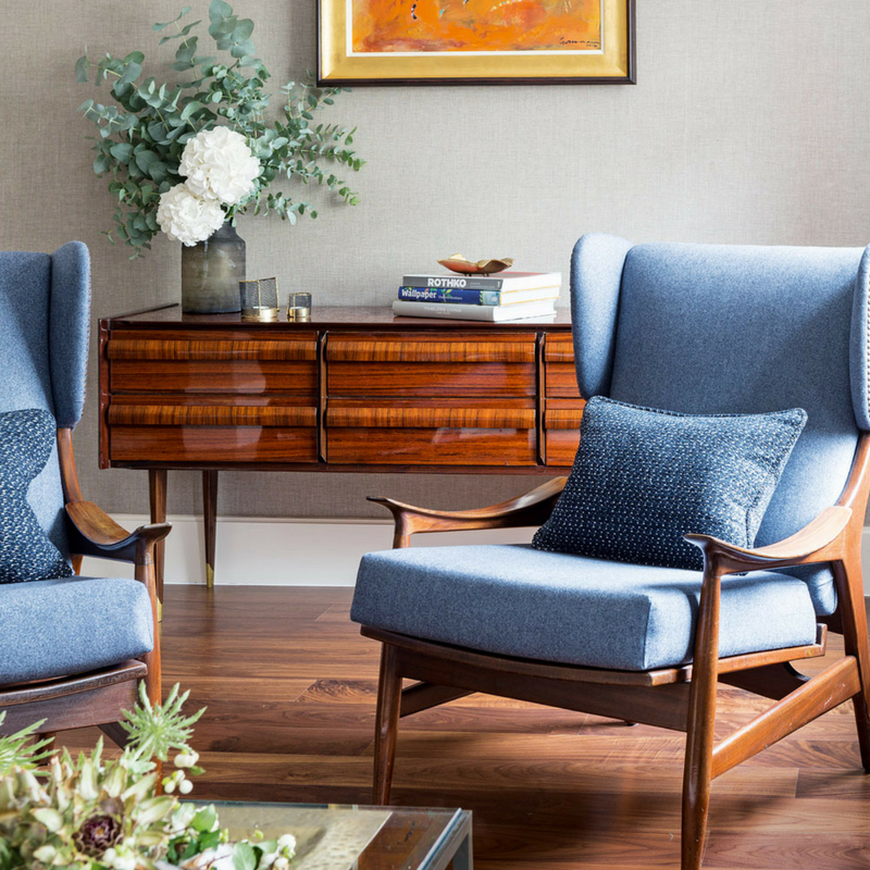 Interior Design Trends modern living furniture ina a large living room