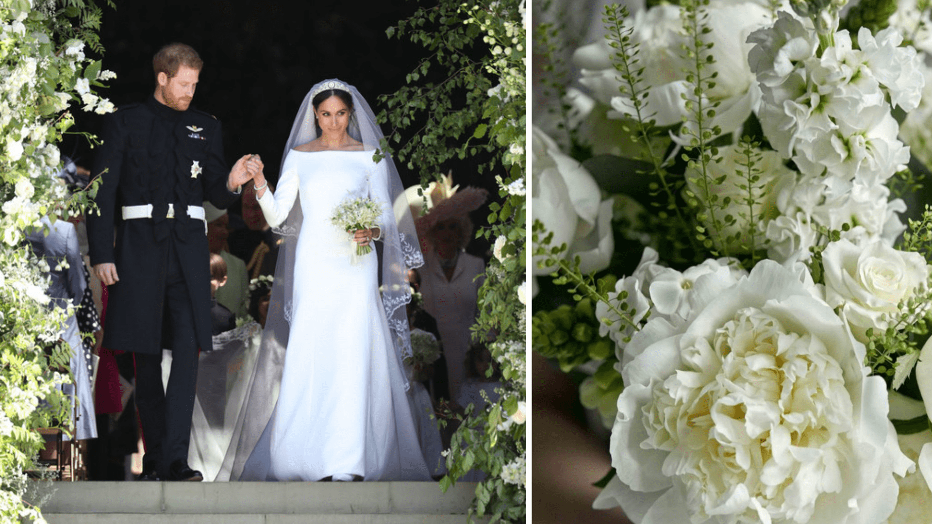 Meghan Markle and Prince Harry Royal Wedding May 2018 and Pretty Florals