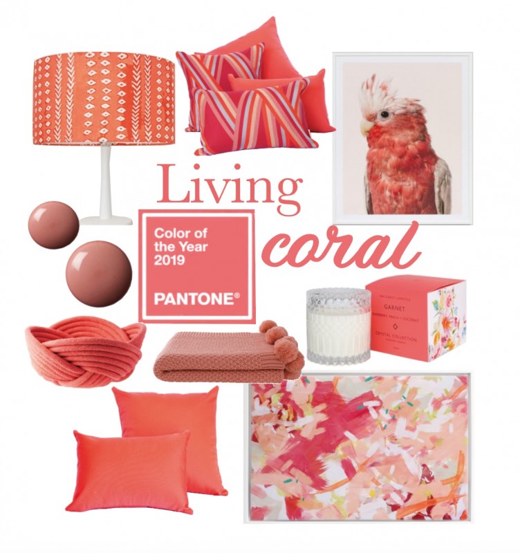 Living Coral | Mood Board