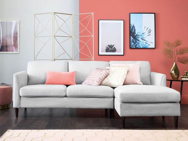 Living Coral | Furniture and Pillow Accents