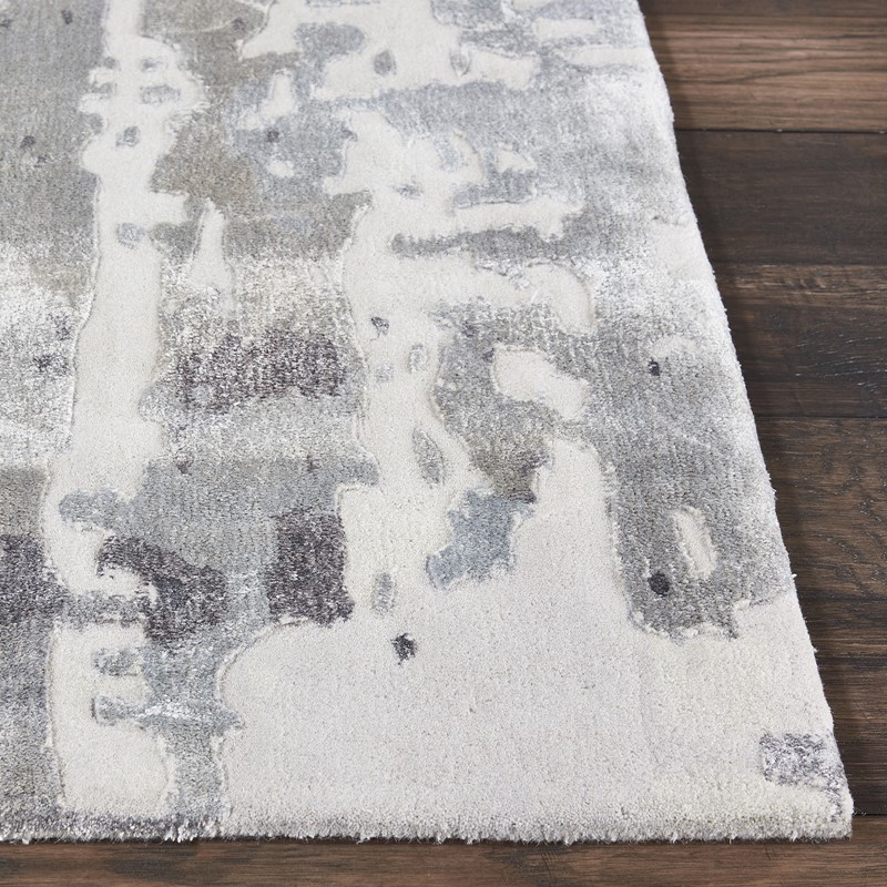 Prismatic Modern Abstract Rugs in PRS12 Charcoal Grey by Nourison